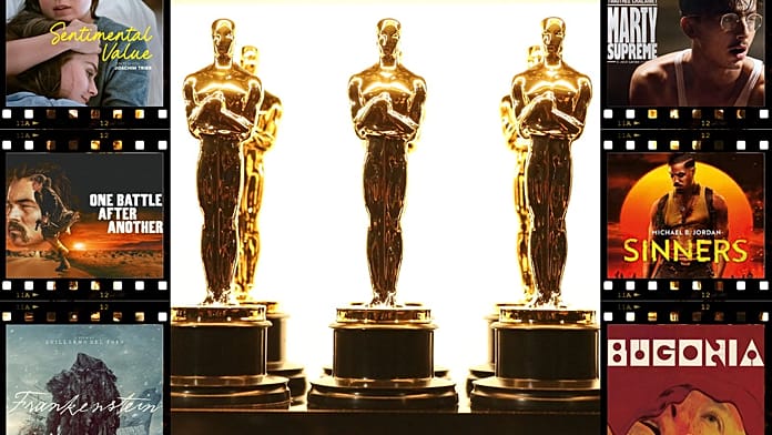 Vizual pentru nominalizări Oscar 2026 pe secureitsolutions.ro