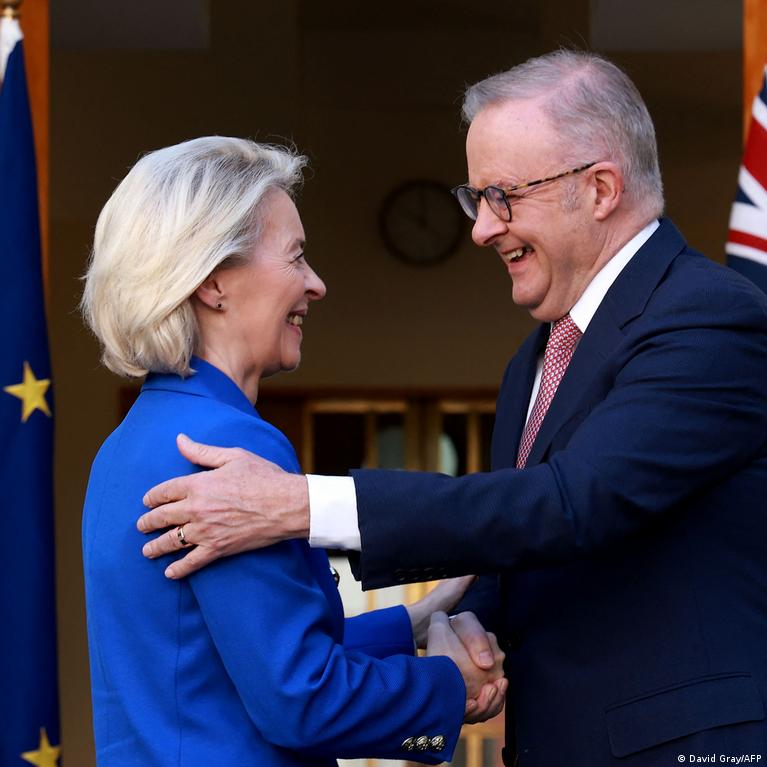 Vizual pentru acord liber schimb UE Australia pe secureitsolutions.ro